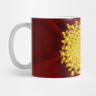 Cosmos in Red Velvet Mug